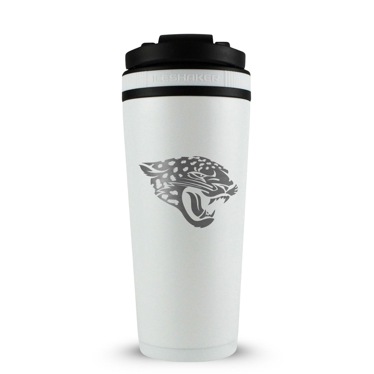 Officially Licensed Jacksonville Jaguars 26oz Ice Shaker - White