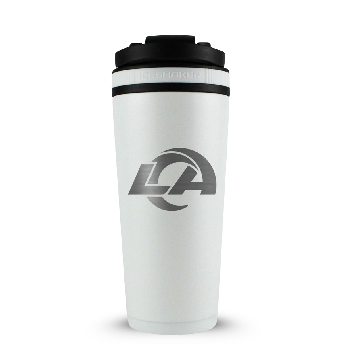 Officially Licensed Los Angeles Rams 26oz Ice Shaker - White