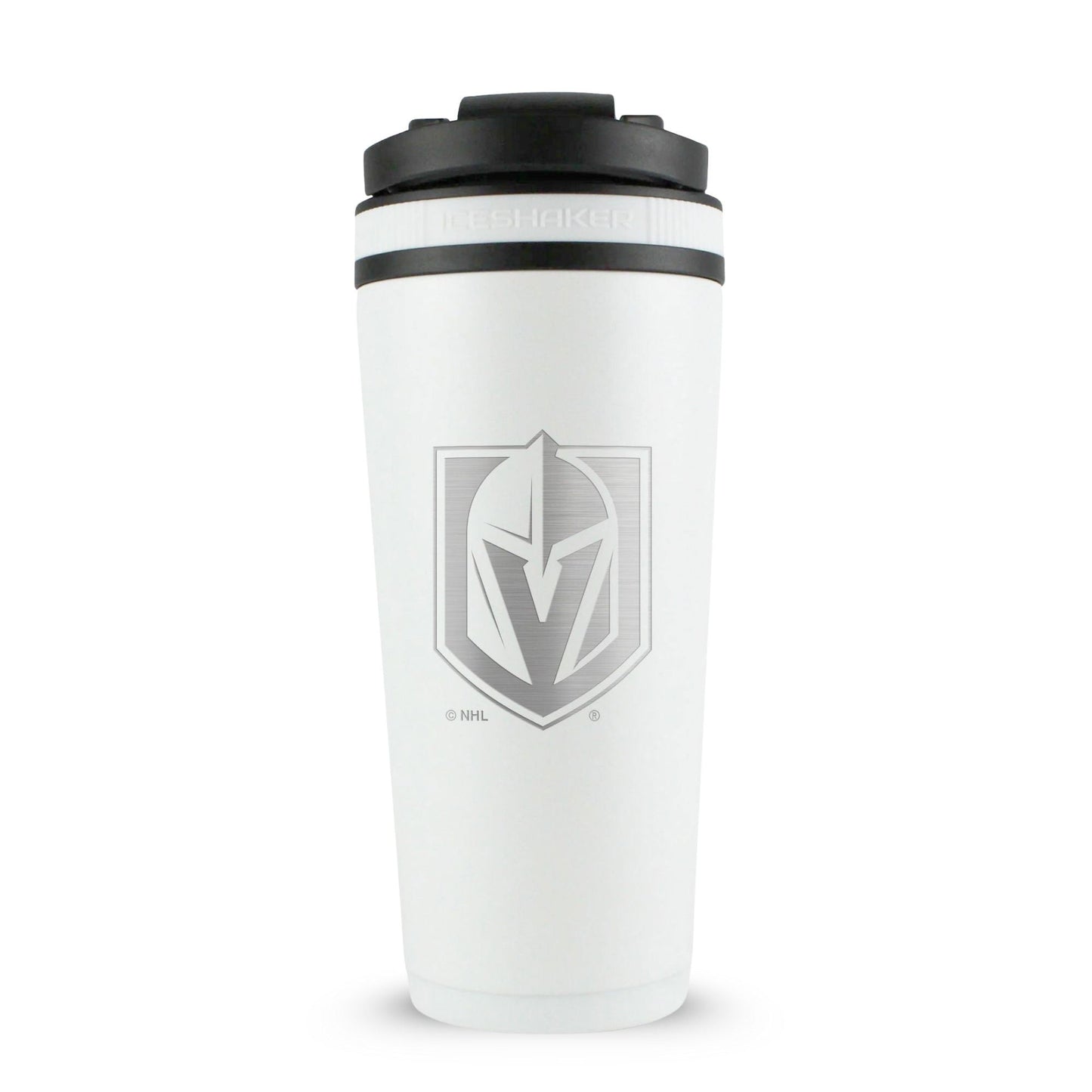 Officially Licensed Vegas Golden Knights 26oz Ice Shaker - White