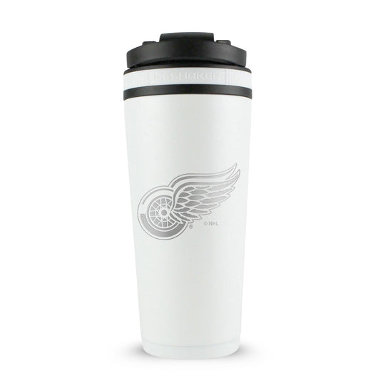 Officially Licensed Detroit Red Wings 26oz Ice Shaker - White