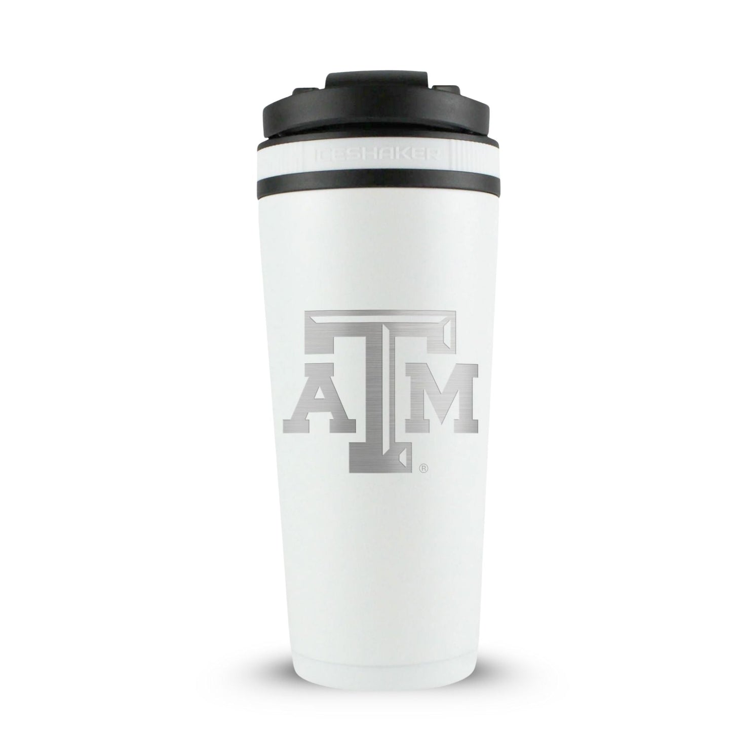 Officially Licensed Texas A&M University 26oz Ice Shaker - White