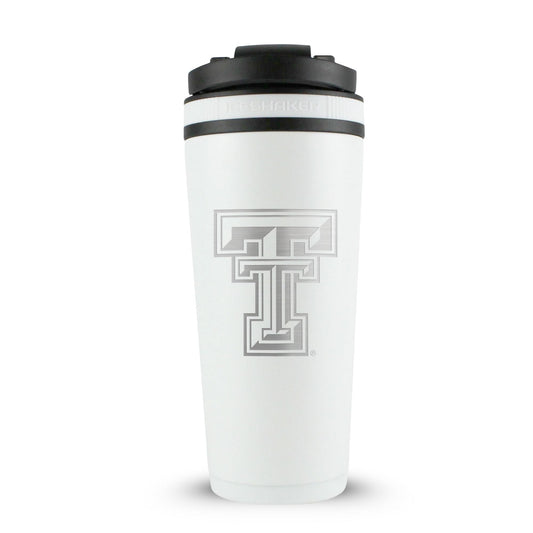 Officially Licensed Texas Tech University 26oz Ice Shaker - White