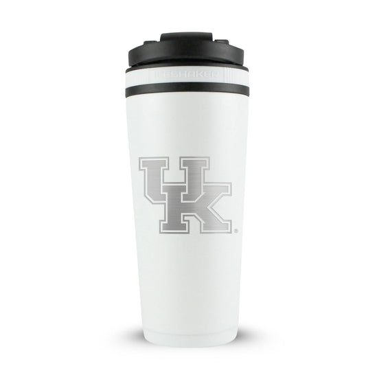 Officially Licensed University of Kentucky 26oz Ice Shaker - White