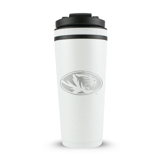 Officially Licensed University of Missouri 26oz Ice Shaker - White