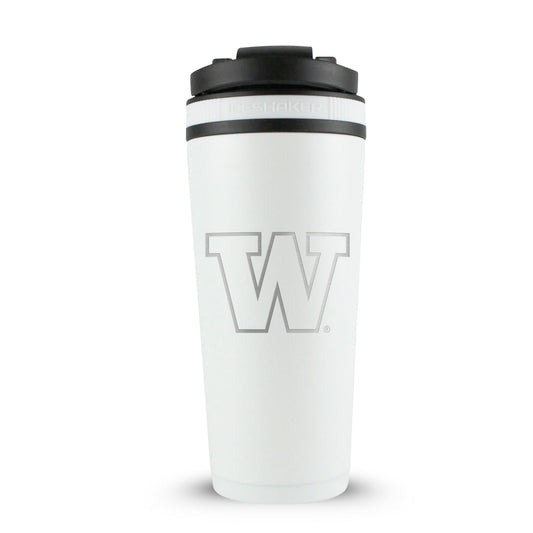 Officially Licensed University of Washington 26oz Ice Shaker - White