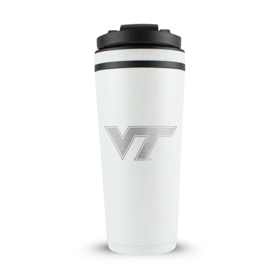 Officially Licensed Virginia Tech 26oz Ice Shaker - White