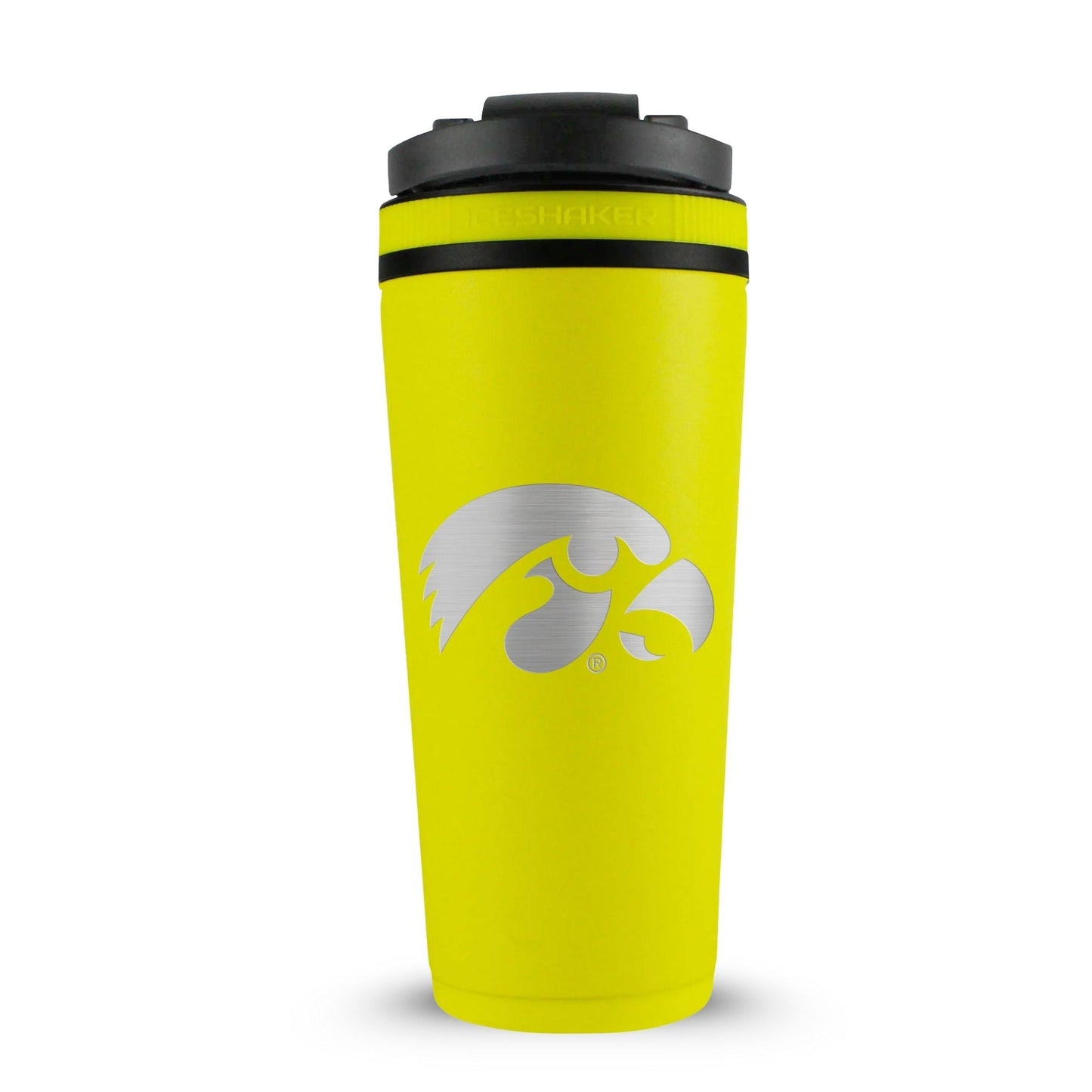 Officially Licensed University of Iowa 26oz Ice Shaker - Yellow