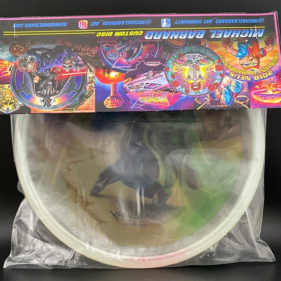 Diamond Wizard *Scans' Stash" - "Sidearm Off Cliff" Michael Barnard LE