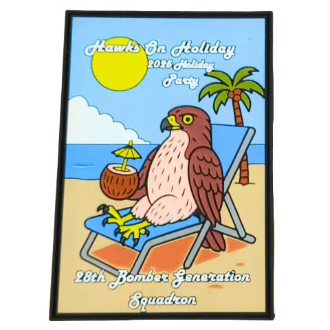 28th Holiday Party 2025 PVC Patch