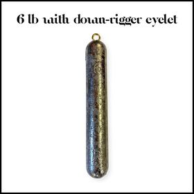 Deep Sea Fishing Weights - 1-12 lb Lead Deep Drop Sinkers