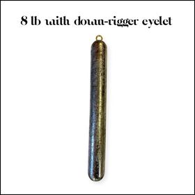 Deep Sea Fishing Weights - 1-12 lb Lead Deep Drop Sinkers