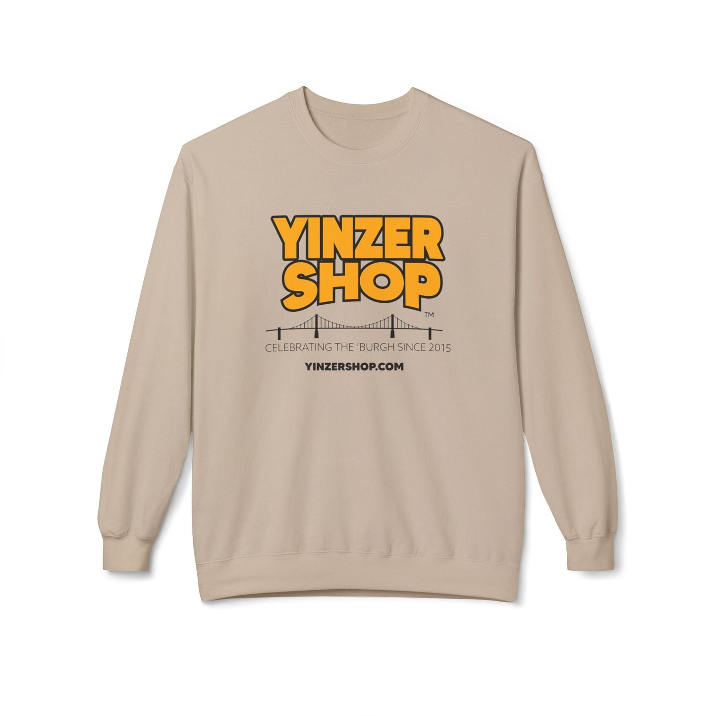 YinzerShop Serving Since 2015 - Gildan SF000 -Unisex Midweight Softstyle Fleece Crewneck Sweatshirt