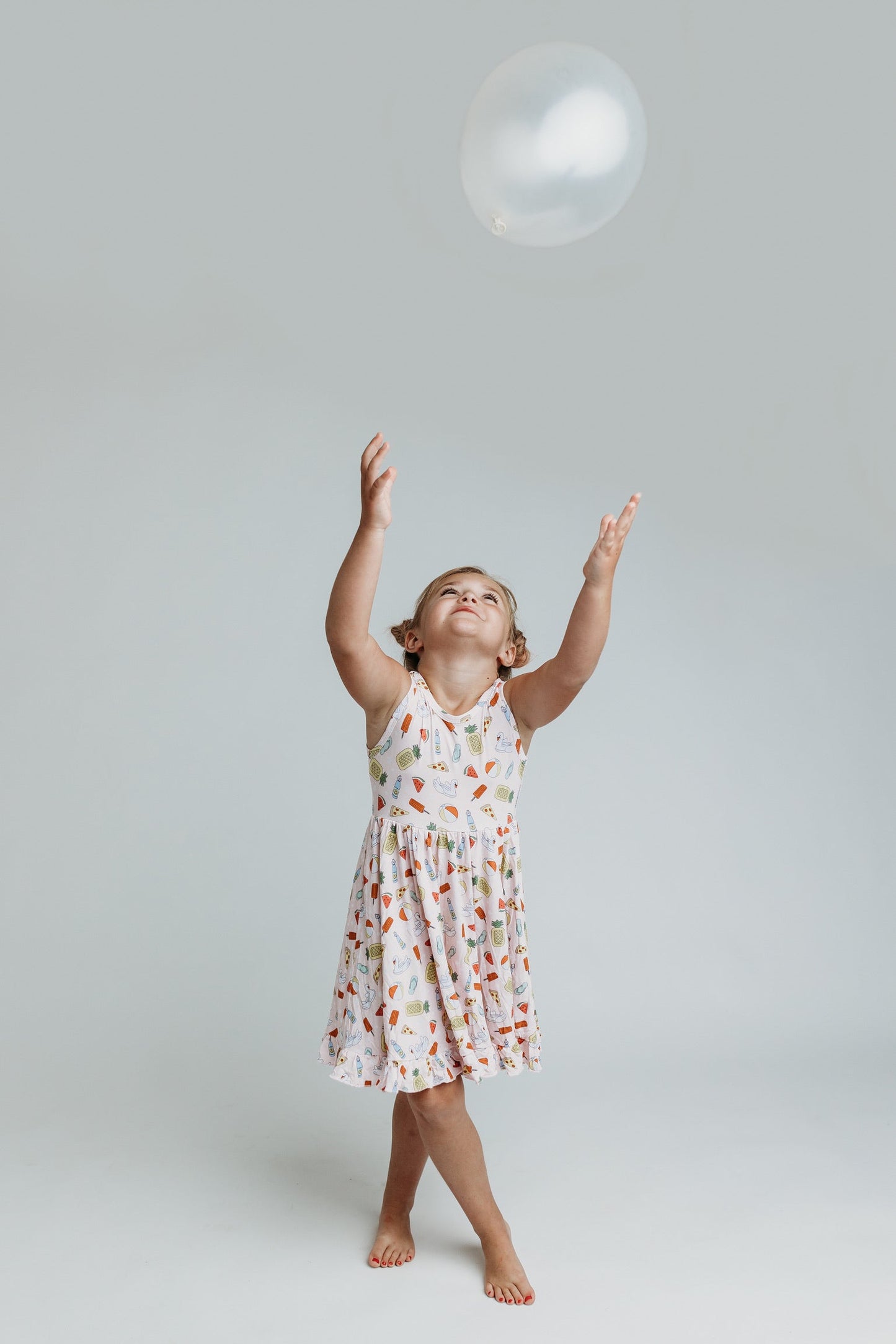 POOLSIDE PARTY DREAM RUFFLE DRESS