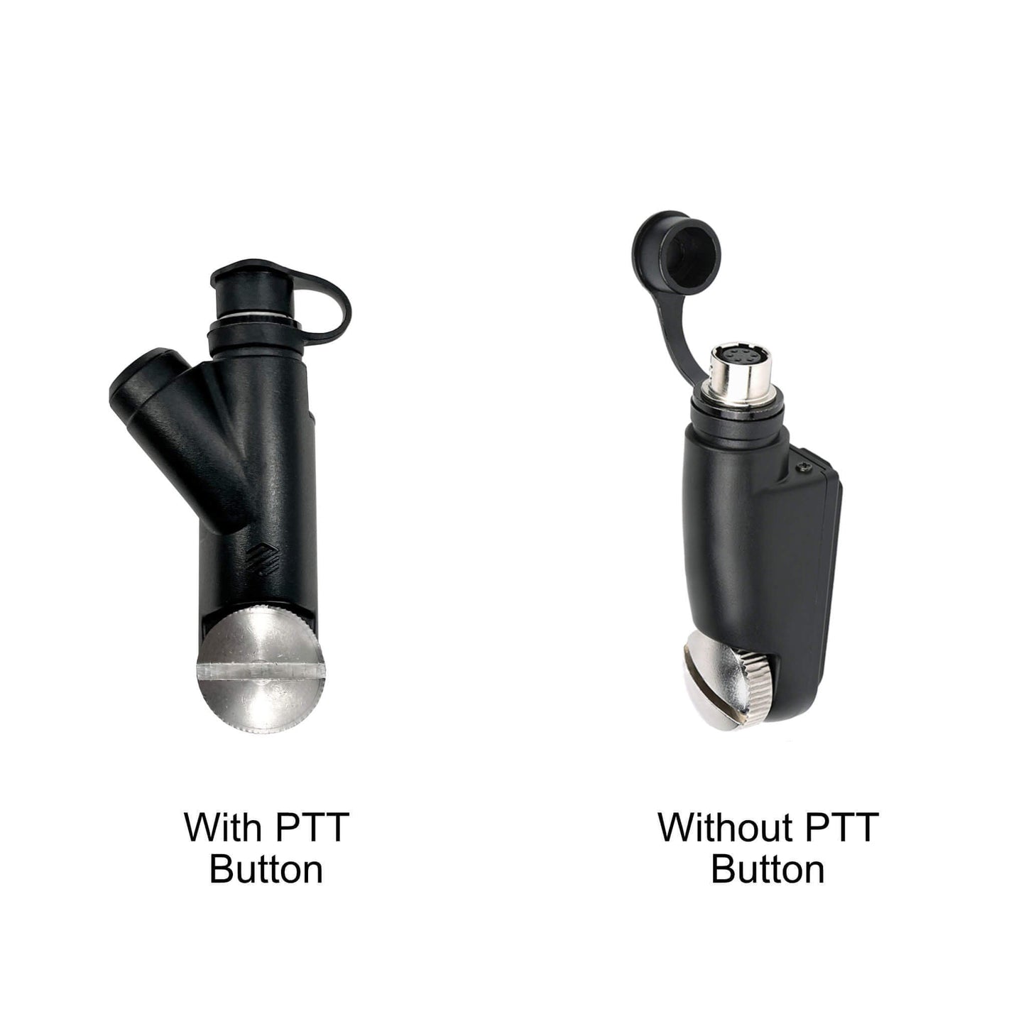 Velcro Tactical Mic & Earpiece Braided Fiber Kit w/ Quick Disconnect (Hirose) - Harris: XL-150/P, XG-100/P, XL-185/P/Pi, XL-200/P/Pi, XL-400