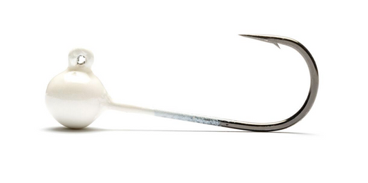 Addicted Micro Worm Jig Head (White)
