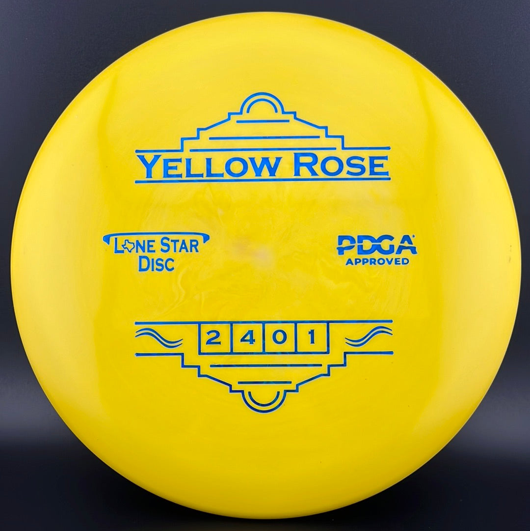 Alpha Yellow Rose - First Run