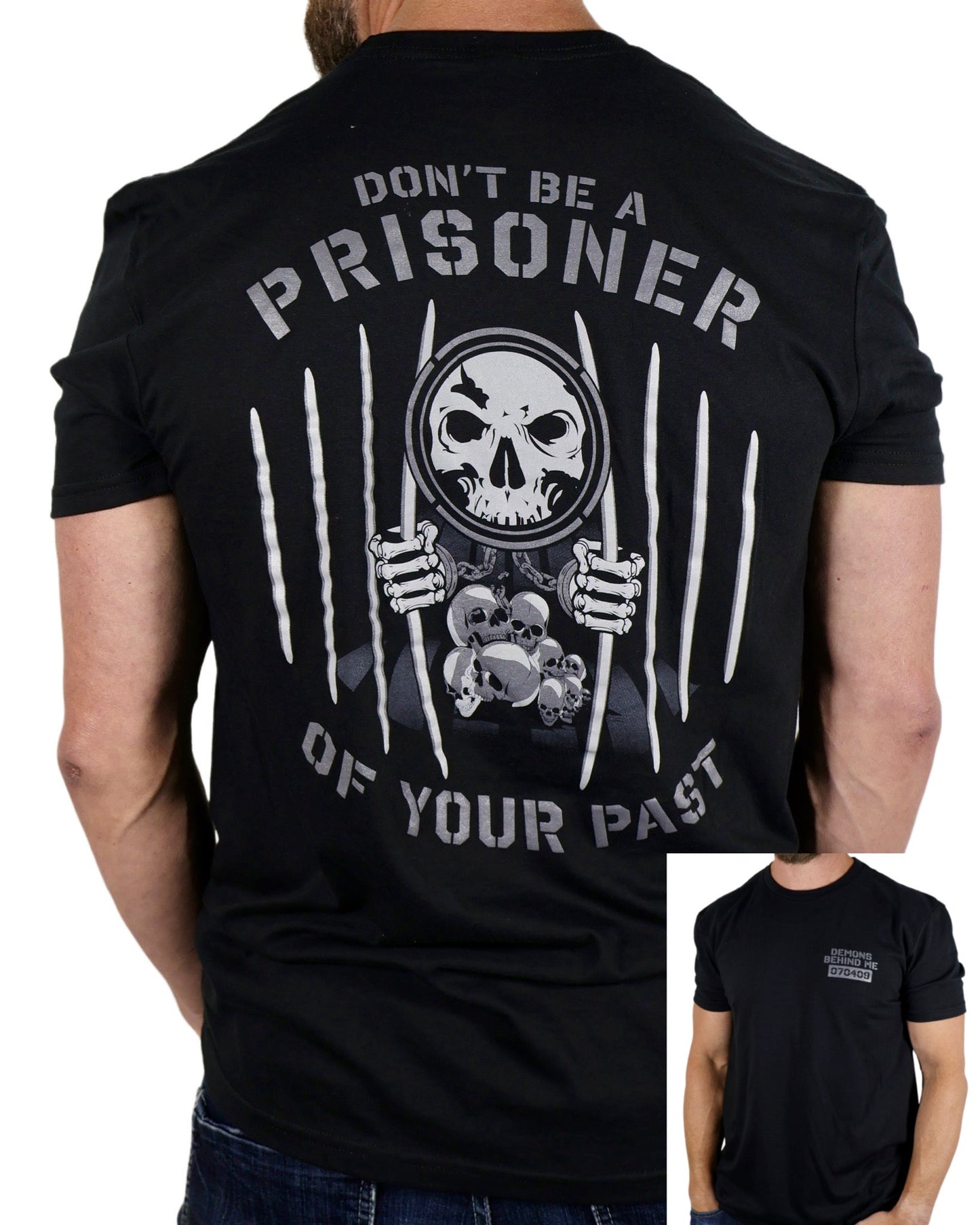 Closeout- Men's Jailbreak Black T-Shirt