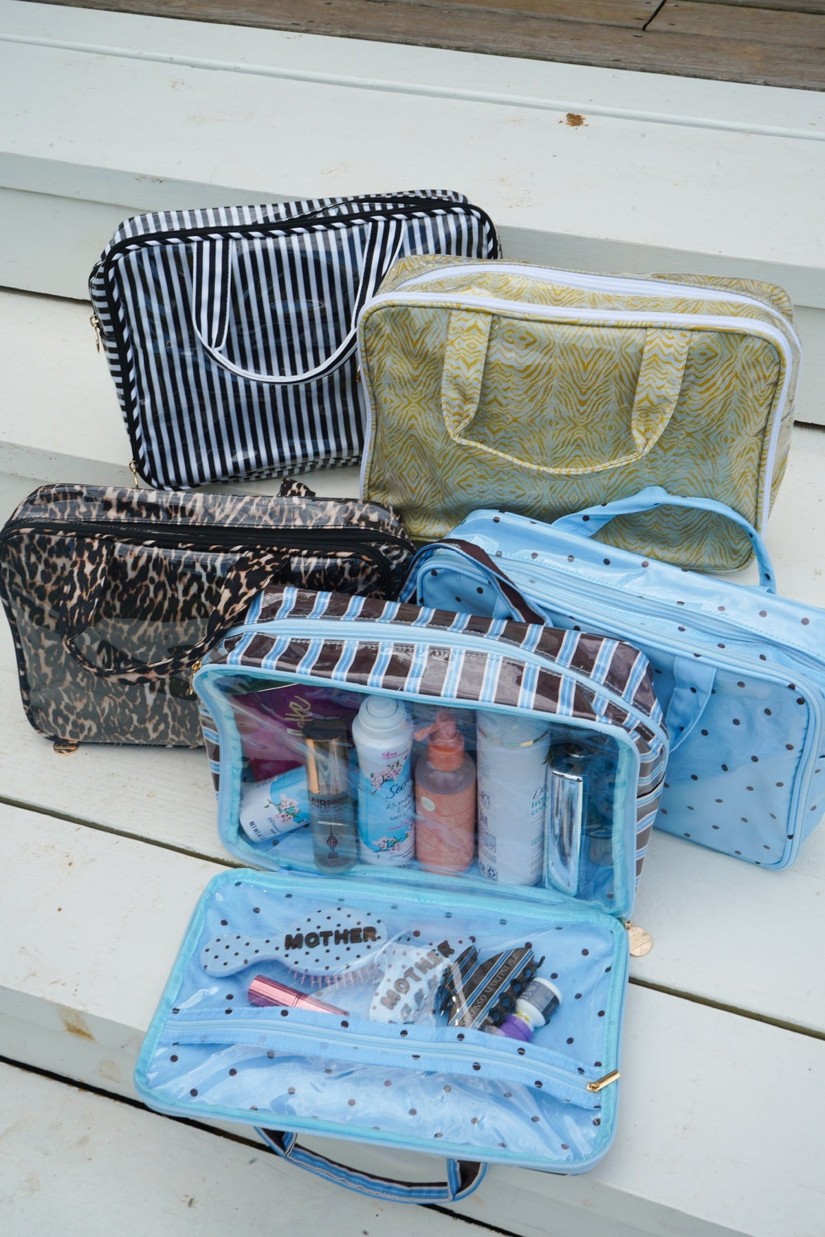 Clear Coat Toiletry Case