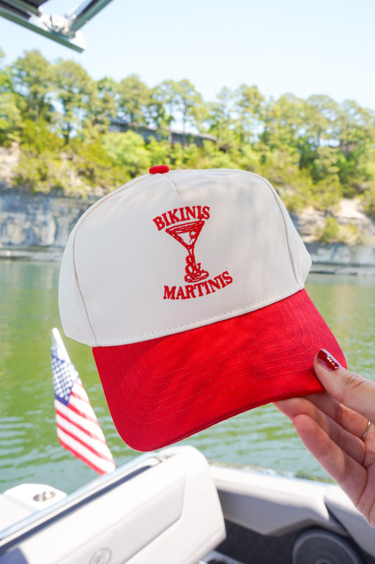 Bikinis & Martinis Vintage Trucker Hat