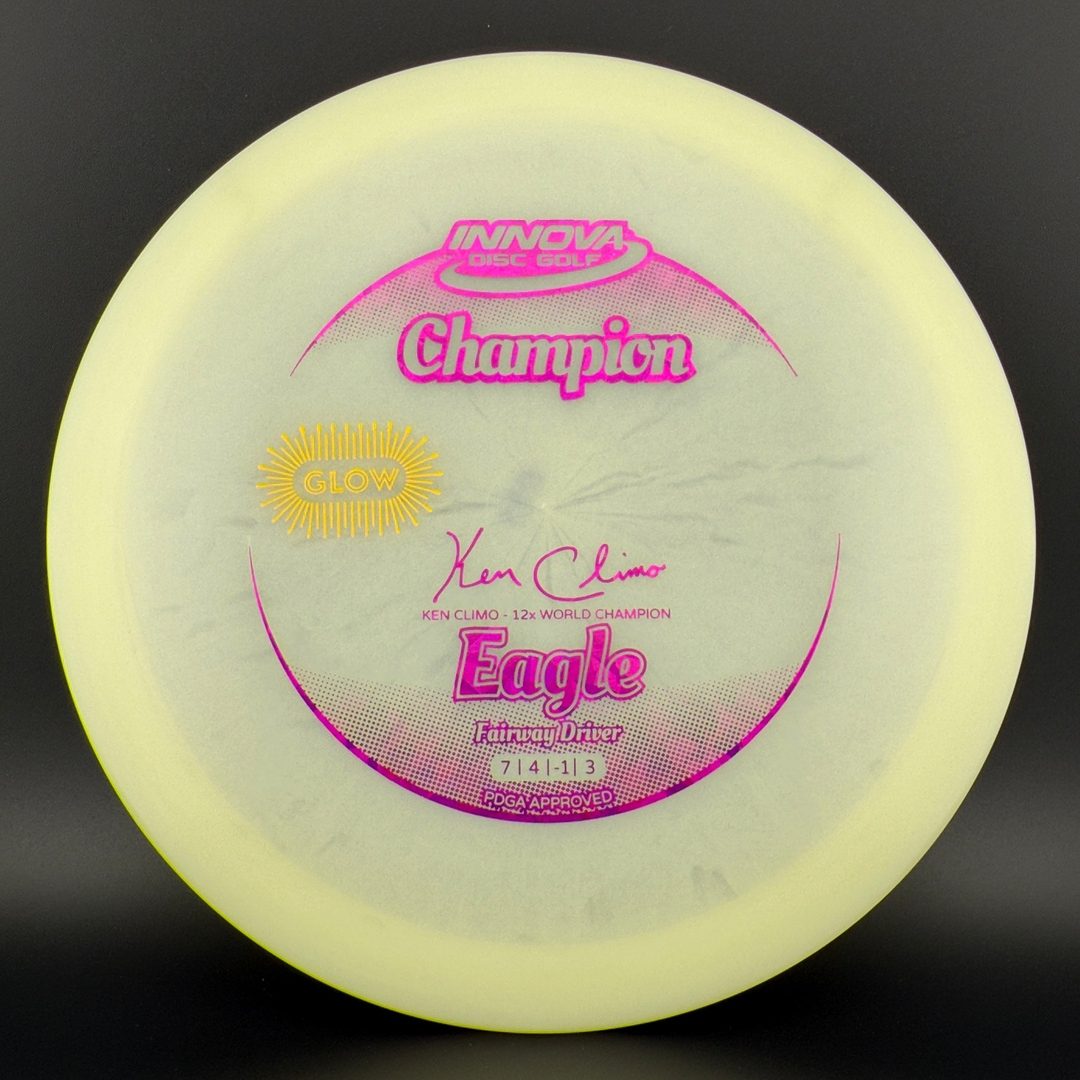 Classic Color Glow Champion Eagle - Ken Climo 12x