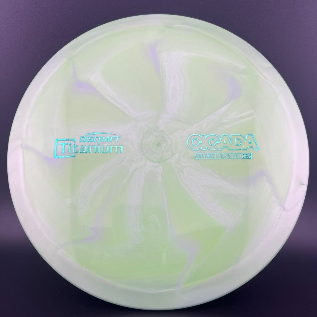 Titanium Swirl Cicada