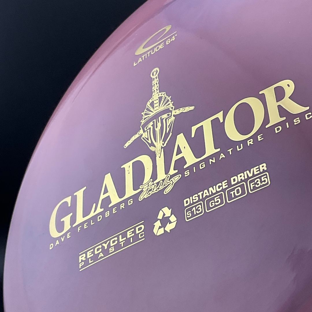 Recycled Gladiator - Dave Feldberg Signature Disc - 2017 Run!