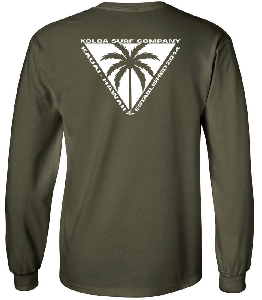 Koloa Triangulated Palms Long Sleeve