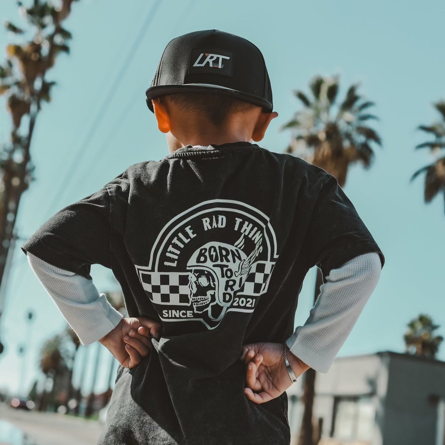 TIL DEATH DO WE RIDE TEE - BLACK