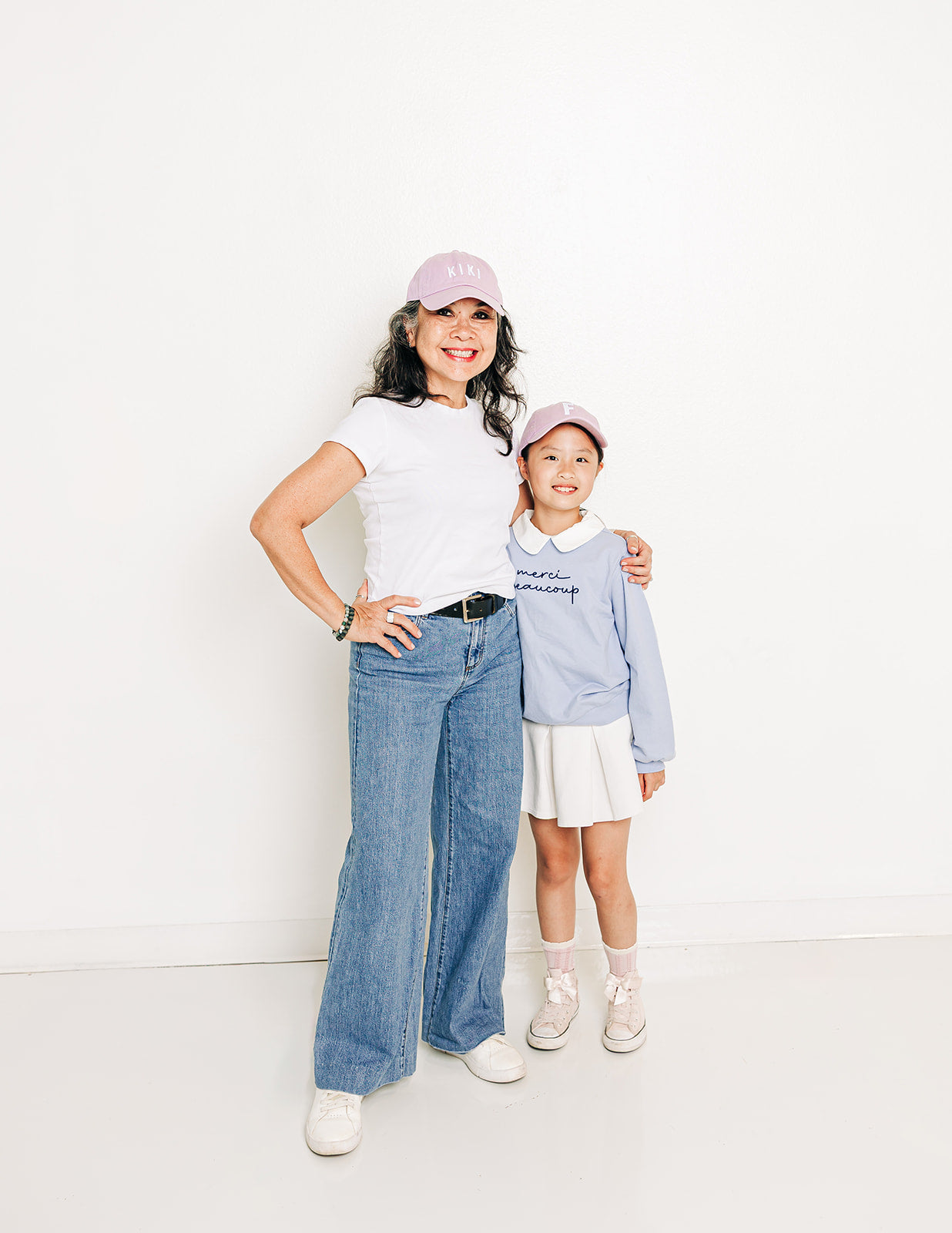 Lilac Letter Baseball Hat
