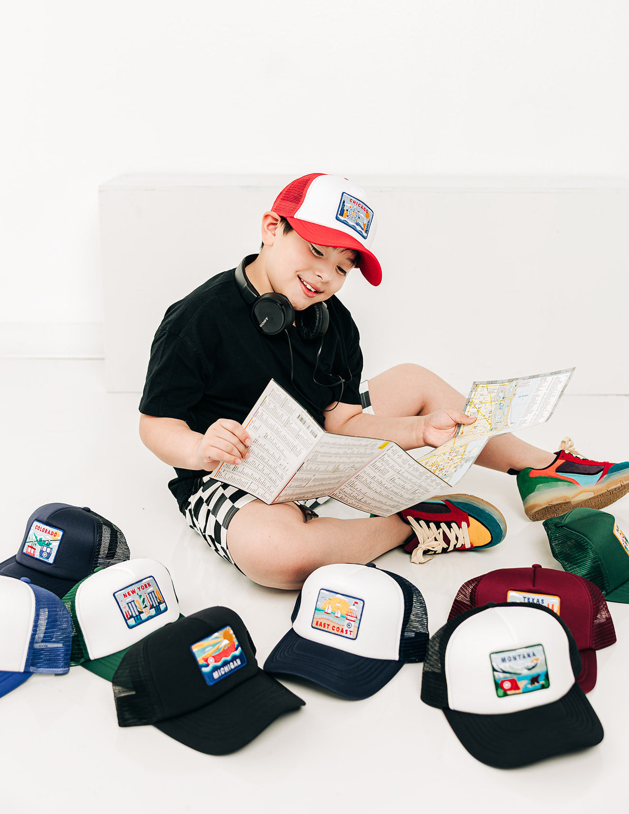 Chicago Postcard Trucker Hat