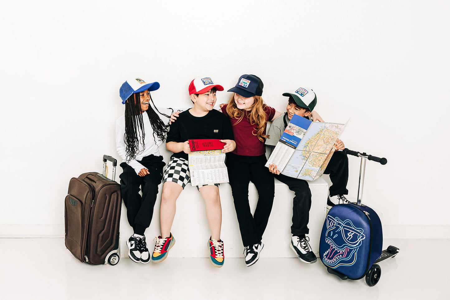 Chicago Postcard Trucker Hat