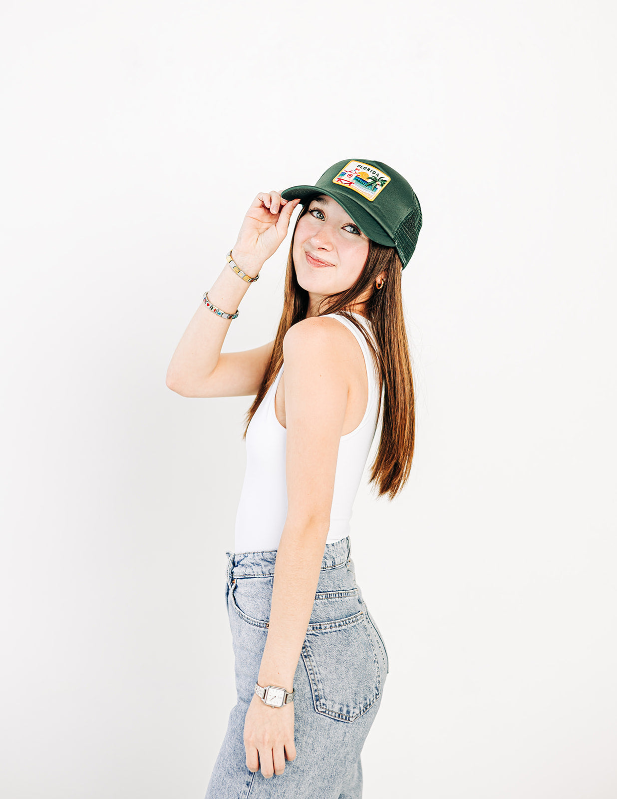 Florida Postcard Trucker Hat