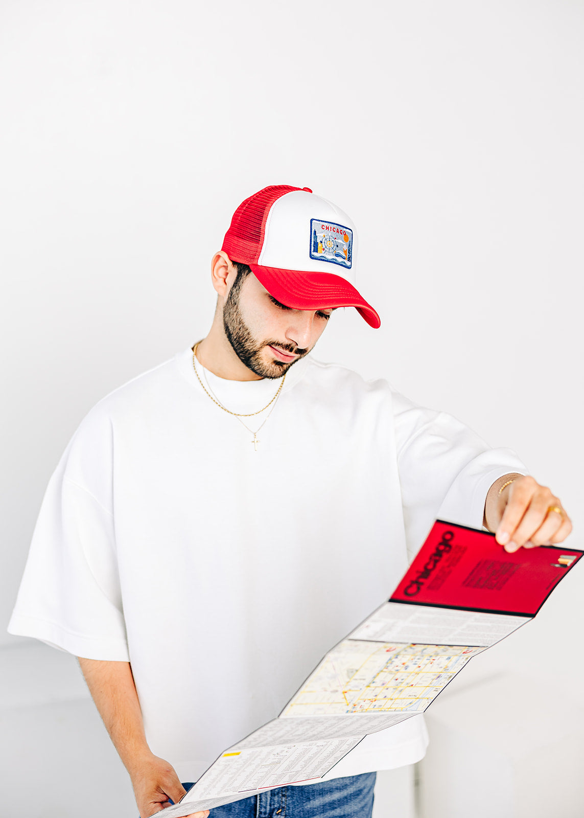 Chicago Postcard Trucker Hat