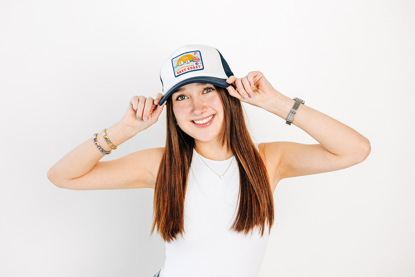 East Coast Postcard Trucker Hat