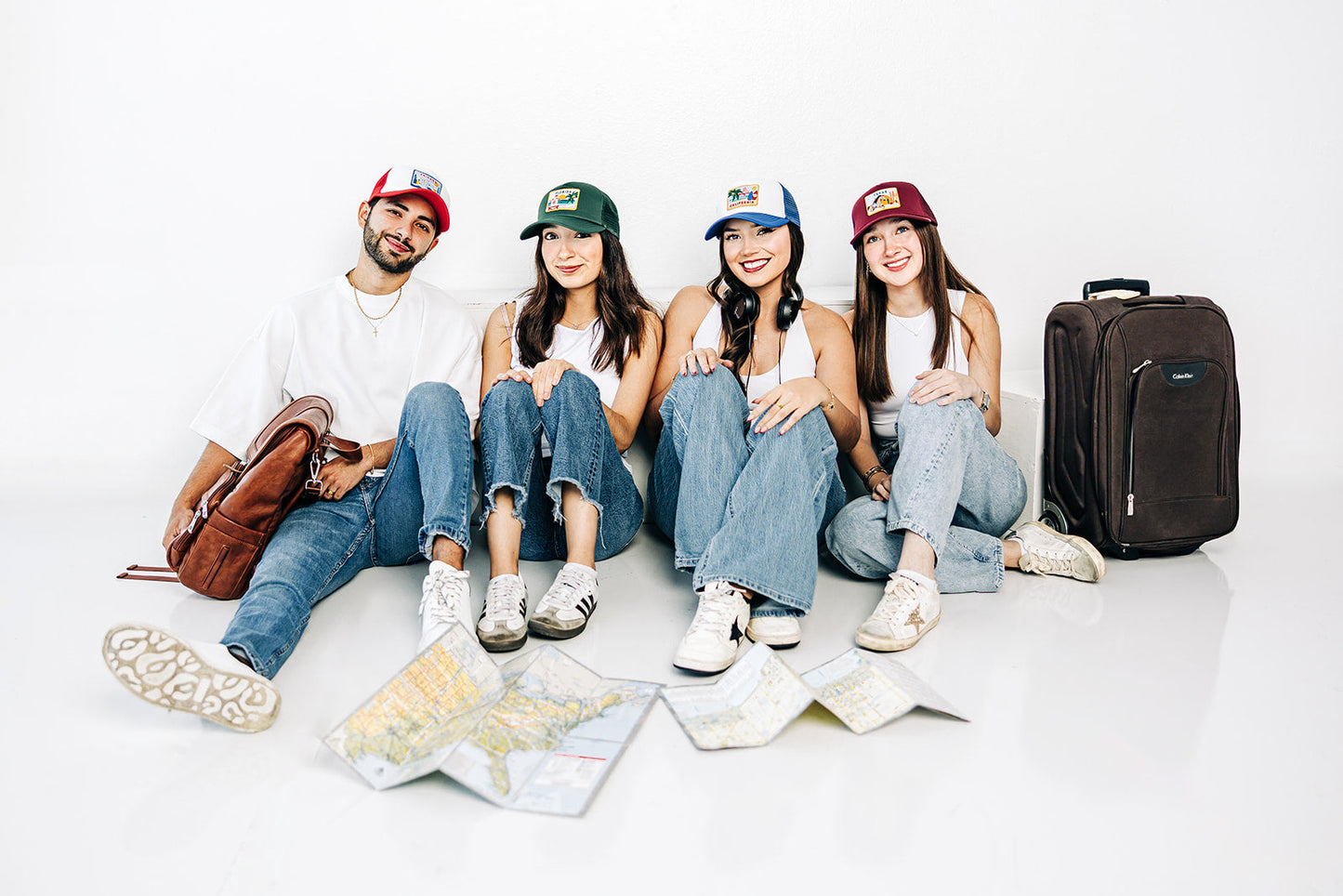 California Postcard Trucker Hat