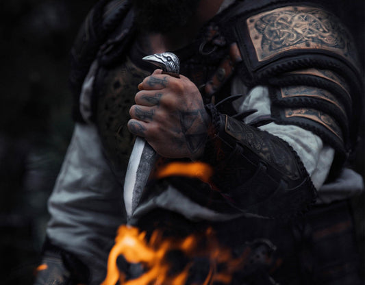 Raven Hilt Knife - 5.5" Blade