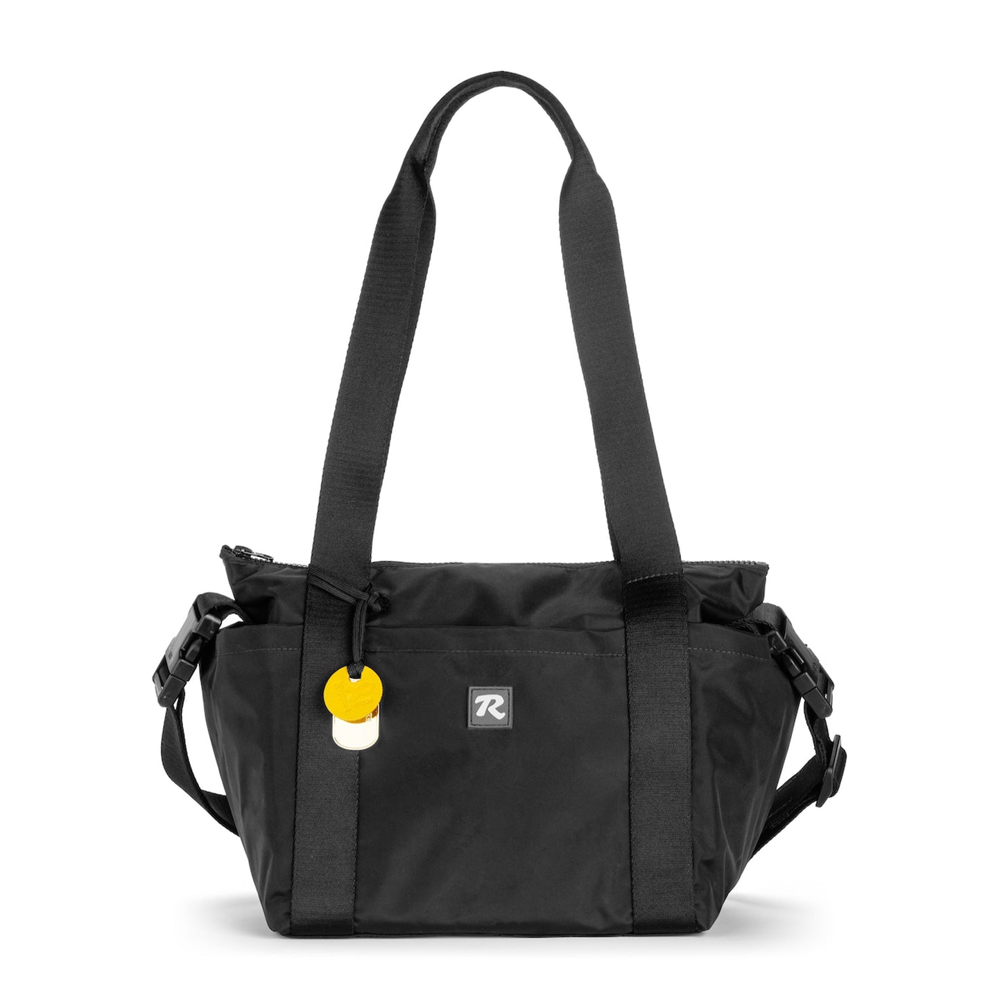 Mattie Large | Black Nylon Satchel