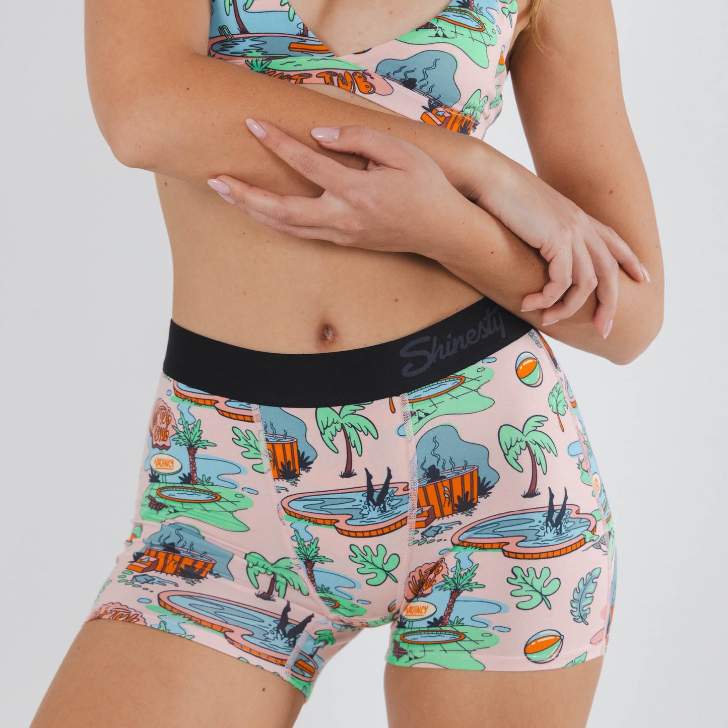 The Motel Hotel | Palm Springs Tropical Women’s Boxers