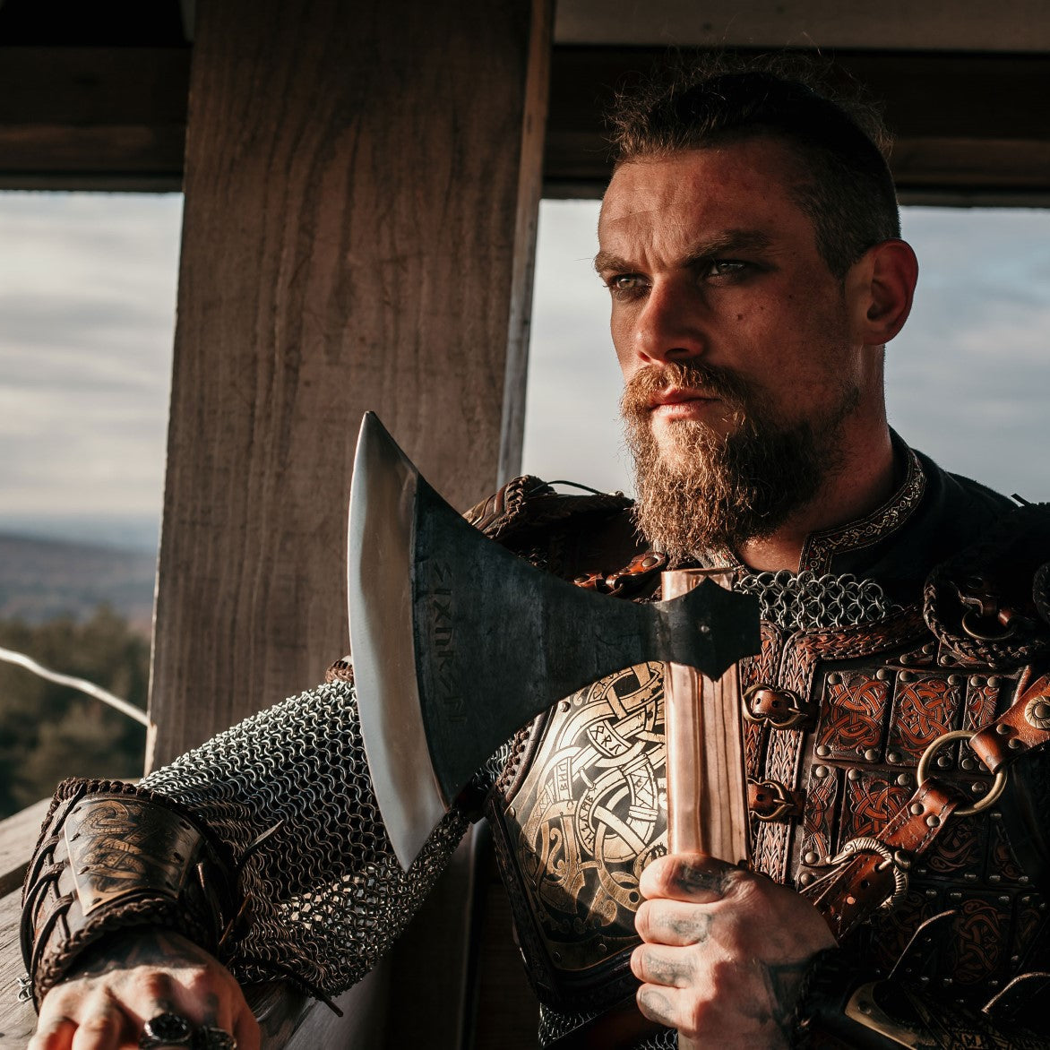 Viking Broad Axe – 5-Foot Long Axe Replica