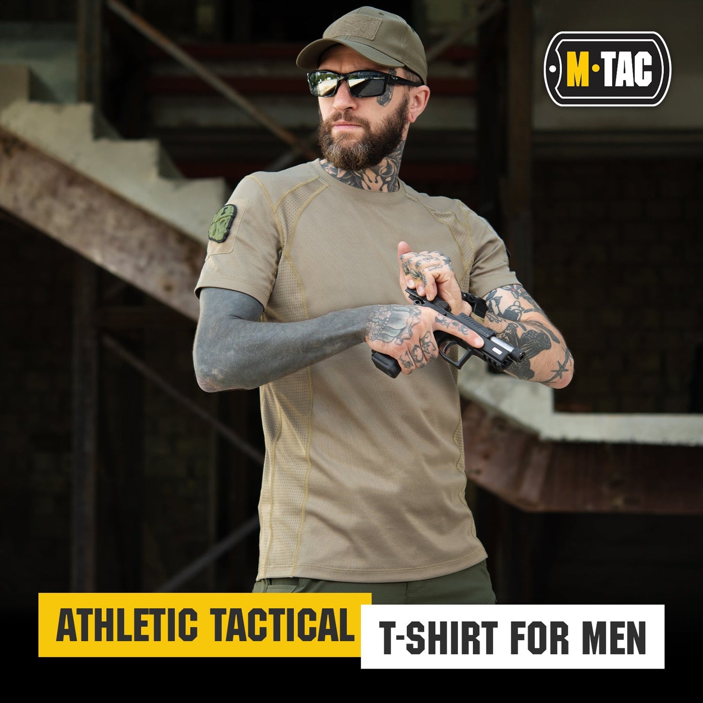 M-Tac T-Shirt Athletic Tactical Gen II with Loop Panels