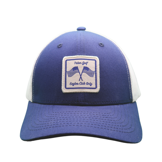 American Navy/White Mesh Trucker