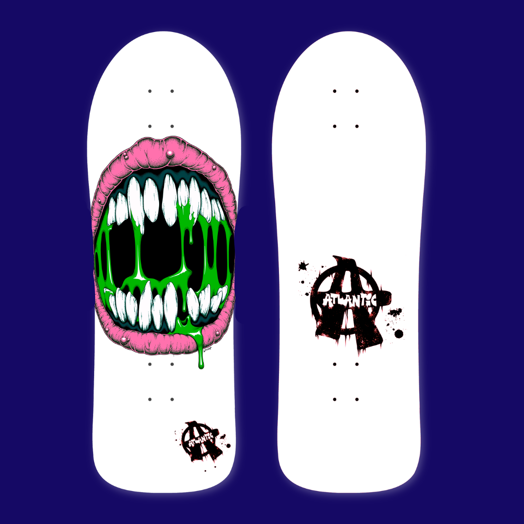 Slime Mouth Limited Edition, HAND-PAINTED Deck (PRE-ORDER, JANUARY 2027)