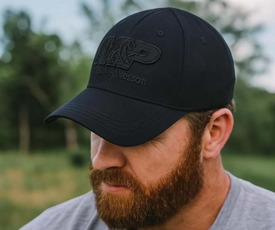 M&P® by Smith & Wesson® Blackout 3D Logo 6-Panel Cap, Range Ready®