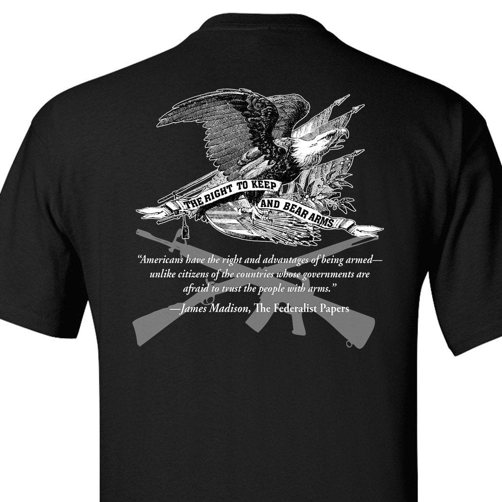 Right To Bear Arms Black T-Shirt