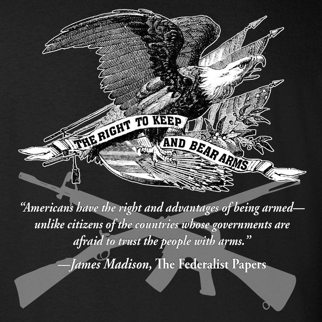 Right To Bear Arms Black T-Shirt