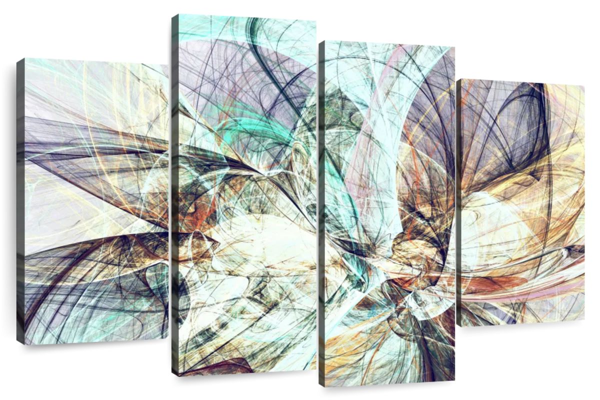 Colors In Abstract Wall Art