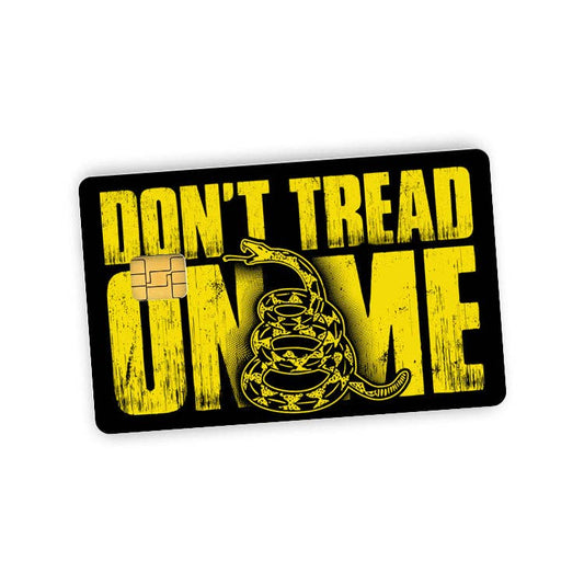 Shield Republic - Don't Tread On Me Credit Card Skin Decal