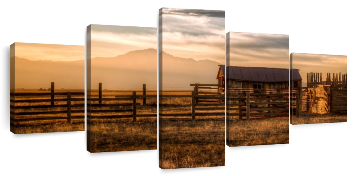 Colorado Farmhouse Wall Art