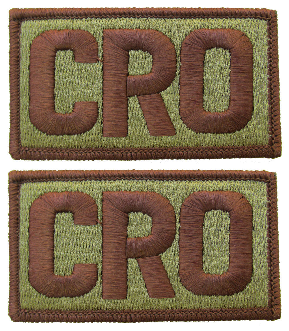 2 Pack of Air Force CRO OCP Patch Spice Brown - Combat Rescue Officer