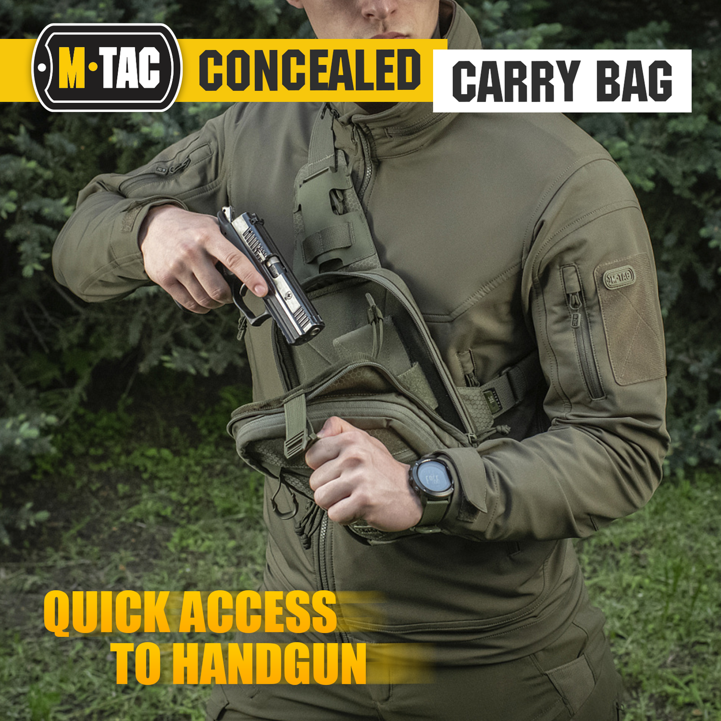 M-Tac Sling Pistol Bag Elite